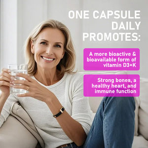 Cápsulas Blandas de Vitamina D3 K OEM ODM con Vitamina D para la Salud de Huesos y Dientes, Fórmula de Alta Potencia, Mantienen la Salud Muscular - Product Image 5