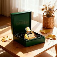 Scatola Regalo di Lusso in Cartone Personalizzata con Logo, Finitura in Lamina d'Oro e Rivestimento UV per Bottiglie di Profumo