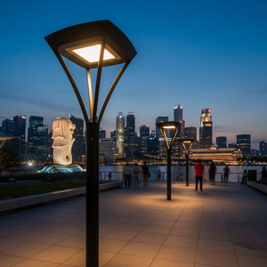 Farol de Jardín de Estilo Moderno Siena, Iluminación Urbana ClassicStreet BDP794, Luminaria Urbana para Jardín - Product Image 3