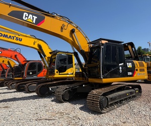 CAT 325D2L 25t crawler excavator used sy245h sr360 sr405hk <b>pile</b> <b>driver</b> hydraulic excavator - Product Image 3