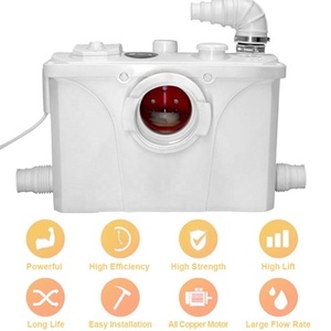 WC japonais <span class=keywords><strong>de</strong></span> <span class=keywords><strong>luxe</strong></span> moderne FLO700 avec pompe <span class=keywords><strong>de</strong></span> macération à double chasse 3L / 6L - Product Image 2