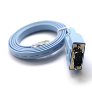 Cable de consola de red Ethernet OEM/ODM RS232/RS485/RS422 DB9 macho/hembra a RJ45 8P8C 8P4C - Product Image 4