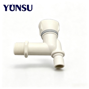 Robinet mural multi-structures en plastique breveté avec guide de sortie à rainure, débit d'eau colonnaire sans éclaboussures, économie d'eau, design moderne - Product Image 1