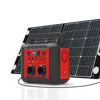 Tragbarer Netzteil-Wechsel richter 300-W-Solargenerator 240-V-Netzkraftwerk mit USB-Schnell lade funktionen für das Telefon