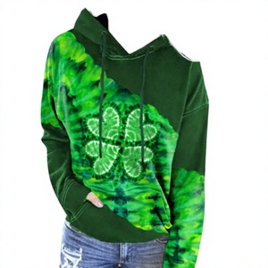 BA-WH-72 Veste d'extérieur tricotée à capuche pour femme, style européen et américain, anti-boulochage, teinte par nouage, 100 % polyester, collection Brandour Apparels - Product Image 4