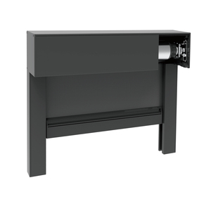 <span class=keywords><strong>Store</strong></span> à rouleaux extra large avec fermeture éclair jusqu'à 4 m de largeur, robuste, coupe-vent, imperméable, pour terrasse et balcon - Product Image 4