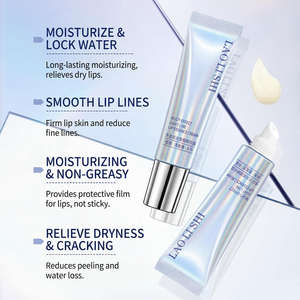 Crema <span class=keywords><strong>de</strong></span> Esencia Labial Vegana Orgánica Antiarrugas LAOLISHI, Hidratante, Nutritiva, Diluye las Líneas <span class=keywords><strong>de</strong></span> los <span class=keywords><strong>Labios</strong></span>, Exfoliante, Otoño Invierno 10g - Product Image 2