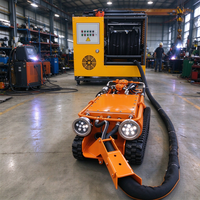 Robot compact de dragage de canalisations avec jet haute pression pour travaux sur les conduites d'égout de petit diamètre