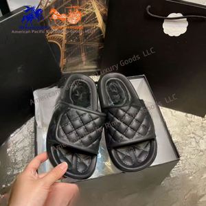 Sandalias Planas de Moda para Mujer, Pantuflas de Verano y Primavera, Zapatos de Playa de Cuero Genuino, Ligeros y Cómodos para Exteriores - Product Image 6