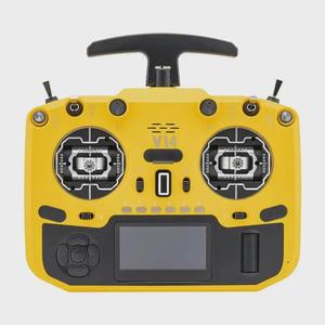 Émetteur radio V14 EdgeTX ELRS 2000 mW, portée 16 km, contrôleur de drone FPV à cardan Hall, plastique jaune - Product Image 1