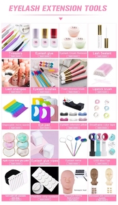 Bán Sỉ Bộ Dụng Cụ Nối Mi Bộ Dụng Cụ Tập Mi Bộ Dụng Cụ Nối Mi Mắt Chuyên Nghiệp Hộp Đựng Kèm Đầu Ma-nơ-canh - Product Image 5