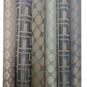 Tám nhân vật kỹ thuật số in Jacquard vải, 5-màu 100% Polyester PVC tráng hành lý - Product Image 2