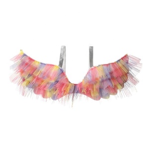 Ailes d'ange en maille pour enfants pour la fête du 1er juin, artisanat, décoration de scène et de maison, accessoires de photographie et de mariage - Product Image 2