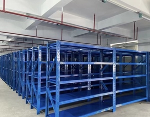 Chaoyu Industrial Medium Duty Steel Shelving 4-Layer <b>Rack</b> Corrosion Protection Powder Coating Snap-In Installation 1200mm Height - Product Image 4