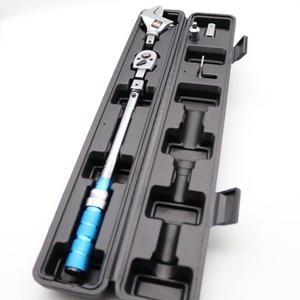 Juego de Llaves Dinamométricas de Alta Calidad con Cabezal Intercambiable y Ajustable, Preconfiguradas de 3/8 Pulgadas, 3 Piezas - Product Image 1