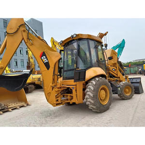 Chargeuse-pelleteuse Caterpillar 420F de taille moyenne, pelle avant, transmission hydraulique tout-terrain, moteur, utilisée pour l'exportation - Product Image 3