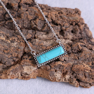Collana con ciondolo vintage stile western da donna, semplice, con grande charm, gioielli alla moda - Product Image 2