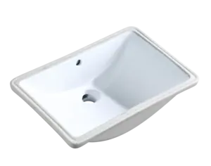 Rectangle chaud Articles sanitaires modernes Lavabo en céramique sous le comptoir pour salle de bain