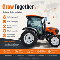 Se Buscan Socios a Largo Plazo: Tractor Agrícola LAWNIO con Freno de Aire Opcional y Buena Maniobrabilidad para Siembra