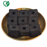 Fabrieksdirect Shisha Kolenblokjes 25x25x20mm Natuurlijke Hookah Kolen Vonkvrij Rookloos Snelle Ontbranding Weinig As Langdurig Branden