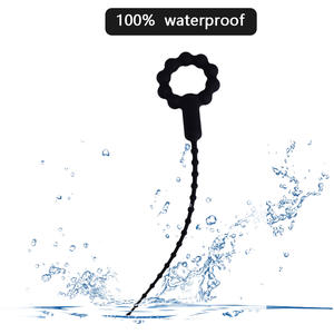 Seks Üretral Titreşimli Oyuncaklar, Elektrikli Erkek Üretral Vibratör Sesli Silikon <span class=keywords><strong>Penis</strong></span> Tıkacı Erkek Orgazm Mastürbasyon At Gözü - Product Image 6