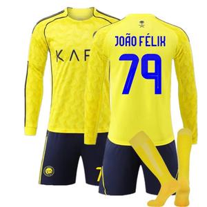 Riyadh Victory Saudi United Uzun Kollu Futbol Takımı 2526 7C Ronaldo 10 Mane Forması %100 Polyester - Product Image 3