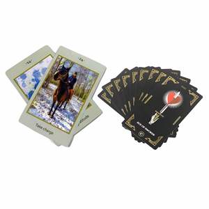 Mazzi di Carte dei Tarocchi Personalizzati con Tecnica di Stampa a Caldo su Carta di Qualità per Intrattenimento Mistico - Product Image 1