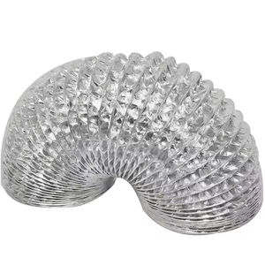 Fire Resistant <strong>Air</strong> Ducting <strong>Hose</strong> ID 50mm-500mm Aluminum Foil Duct <strong>Hose</strong> for Hvac Ventilation - Product Image 2