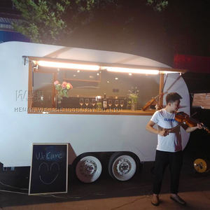 WECARE extérieur vintage mobile bar station cocktail winey magasin d'alimentation mobile restaurant remorque à vendre - Product Image 5