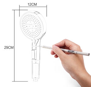 Leelongs Anti-calcaire Économie d'<span class=keywords><strong>eau</strong></span> Haute pression Double Face Rinçage Remplaçable PP Coton Filtre Pomme de <span class=keywords><strong>douche</strong></span> - Product Image 3