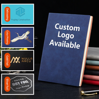 Carnet A5 à couverture souple en peau de mouton épaisse, imprimé offset, avec logo personnalisé, coffret cadeau d'affaires, fabriqué en Chine