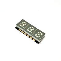 Super Rot (620-625 NM) 0,2 Zoll 3-stellige SMD 7-Segment-LED-Anzeige Houkem-2031SMD-A/BSR