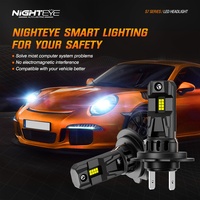Phare LED Nighteye 70W 20000LM COB H4 Lampe H7 H11 Feux antibrouillard Phare LED Voiture Moto Lumière LED Automobile Ampoule