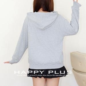 Ensemble jupe et sweat à capuche style universitaire Happy Plus en tissu éponge imprimé animal, grande taille pour femme N9026-1 - Product Image 4