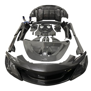 Nuevo Kit de Carrocería de Fibra de Carbono Seca de Alta Calidad Estilo 600LT con Acabado Brillante y Tejido Twill, Parachoques, Capó, Alerón y Escape para 570S 540C - Product Image 1
