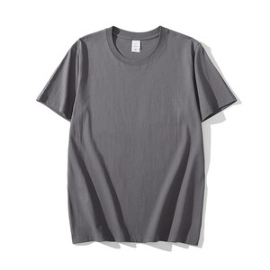<span class=keywords><strong>T</strong></span>-Shirt da uomo in cotone 100% con logo personalizzato 260gsm bianco semplice prezzo all'ingrosso poco costoso <span class=keywords><strong>t</strong></span>-Shirt per gli uomini <span class=keywords><strong>di</strong></span> alta qualità - Product Image 5