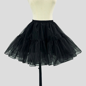 <span class=keywords><strong>Jupon</strong></span> élégant en <span class=keywords><strong>tulle</strong></span>, jupe courte bouffante, tutu, jupons de danse classique, jupons en mousseline à taille haute pour femmes et filles - Product Image 2