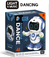 Robot intelligent d'éducation précoce pour enfants, avec lumière, musique, danse et jouets interactifs