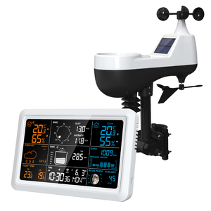 WS500 estacion meteorologica 5 en 1 inalambrica sensor solar exterior bateria pantalla interior exterior viento lluvia estacion - Product Image 5