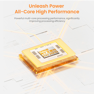 Genmachine Mini PC USB 4.0 AMD Ryzen 9 7940hs Win 11 Wifi 6 BT 5.2 8 lõi 2.5g Lan DDR5 16G Ram 256G Máy tính để bàn chơi game - Product Image 4