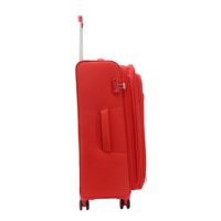 Erweiterbarer Wasserdichter Roter Oxford-Stoff Multi-Taschen Geräuscharmer Spinner-Rad Trolley-Koffer