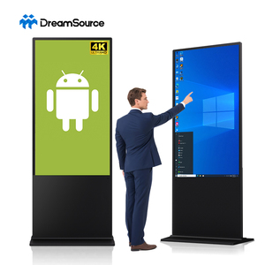 ตู้คีออสก์โฆษณาแบบตั้งพื้นในอาคาร ขนาด 32 นิ้ว พร้อมหน้าจอสัมผัส LCD เล่นวิดีโอได้ รองรับ OEM สำหรับแสดงป้ายดิจิทัลโฆษณาในร้านค้า - Product Image 1