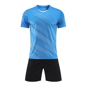 Ensemble de tenue de football à manches courtes et séchage rapide pour l'été, pour enfants, hommes, femmes - Vente en gros rapide pour l'entraînement sportif <span class=keywords><strong>junior</strong></span> - Product Image 6