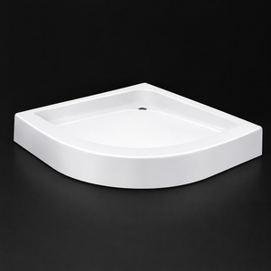 <span class=keywords><strong>Plato</strong></span> de <span class=keywords><strong>Ducha</strong></span> Acrílico Curvo de Perfil Bajo y Delgado de 700/900x700/900x135mm, Base de <span class=keywords><strong>Ducha</strong></span> Plana de Múltiples Tamaños para Cuarto de <span class=keywords><strong>Ducha</strong></span> - Product Image 2