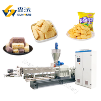 Machine à céréales pour petit-déjeuner et en-cas de 100 à 500 kg/h, extrudeuse de Kurkure Cheetos, ligne de production de bâtonnets de maïs
