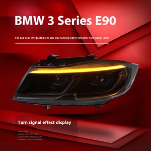 ไฟเดย์ไลท์ LED คุณภาพสูงสำหรับรถยนต์ซีรีส์ 3 รุ่น E90/E91 ปี 05-12 ไฟหน้าดัดแปลง แสงสี 6000k ไฟเลี้ยวสำหรับวิ่งกลางวัน 12V E90 3 S - Product Image 4