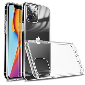 Trasparente Caso di TPU + PC Per il <span class=keywords><strong>iPhone</strong></span> <span class=keywords><strong>12</strong></span> <span class=keywords><strong>12</strong></span> <span class=keywords><strong>mini</strong></span> <span class=keywords><strong>12</strong></span> Pro <span class=keywords><strong>12</strong></span> Pro Coperchio di Protezione - Product Image 2
