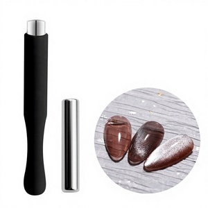 Imán cilíndrico para uñas ojo de gato, piedra magnética fuerte, herramienta multifuncional para esmalte en gel, para decoración de uñas - Product Image 1