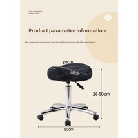 Nouveau tabouret de coiffure rotatif et réglable en hauteur pour salons de beauté, usage domestique, chaise ronde pour manucure