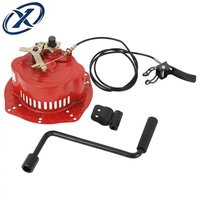 Diesel Handkurbelstarter für 168F 170F Motor Mechanischer Federstarter Eisengehäuse Einfache Nachrüstung ohne Zugkabel für L48 L70 Dieselmotor